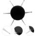minkissy 5pcs Nail Art Drill Pen Circular Dotting Tool Nail Stone Picker Pen Nail Art Embossing Stylus Nail Art Tip Dotting Pens Ball Stylus Dotting Tools Nail Tools Acrylic Round Crystal 6.9x6.9cmx5pcs Blackx5pcs - Buy Online on SooperMarket.com