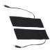 USB Carbon Fiber Heating Element Pillows - Washable Foldable Foot Warmers | 5V Electric Heating 19.6 x 6 cm Black - Buy Online on SooperMarket.com