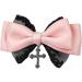 Gothic Lace Hair Clip Bow Large Barrette Bow Flat Clips Barrette Hairpin Bow Elegant Hair Clip for Bunches - Buy Online on SooperMarket.com