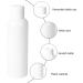 Beaupretty Pump Bottle Dispenser Empty Shampoo Bottles Refillable 200ml Leakproof Travel Bottles Cosmetic Containers for Liquids Cream 5pcs Travel Shampoo - Buy Online on SooperMarket.com