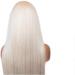 BGHJUE Platinum Blonde Wig 26 - Synthetic Lace Front Wig with Baby Hair | Glueless Heat Resistant Wigs for Women - Buy Online on SooperMarket.com