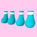Shop Tita-Dong Cat Shoes: 4-Piece Silicone Anti-Scratch Boots & Nail Gloves for Cats - Blue Paw Protection & Claw Covers - Buy Online on SooperMarket.com
