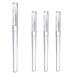 Silicone Lip Brushes - Portable Lipstick Applicator Wands & Mini Lip Scrub Brush (4PCS) | Exfoliate & Enhance Your Lips - Buy Online on SooperMarket.com