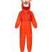 Regatta Children's Mudplay Iii Waterproof and Breathable Insulated Animal All-in-one Suit 12-18 Months Blaze Orange Tiger