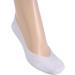 Silicone Moisturizing Gel Socks for Cracked Skin Care Full Length Foot Protector 1 Pair CN 37-40 White (L) - Buy Online on SooperMarket.com
