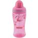N by Flip-It Straw Cup for Kids | BPA-Free Drinking Bottle for Toddlers | Pink | 360ml | 12+ Months - International Shipping Available - Buy Online on SooperMarket.com