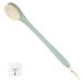 Back Scrubbers for Use in Shower Exfoliating Back Shower Brush Long Handle Shower Back Scrubber for Body Dark Green
