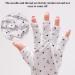 Moisturizing Gloves UPF 50+ Manicure Gloves Anti Uv Shield Gloves for Gel Nail Lamp Nail Art Fingerless Glove for Manicure Dryer Long 11.5X40 Cm - Buy Online on SooperMarket.com