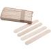 Wooden Wax Applicator Spatula Stick Hair Removal Disposable Stick 10 PCS - Buy Online on SooperMarket.com