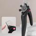 POFET False Nail Tip Professional Adjustable Artificial Nail Trimmer Nail Catcher Trimmer with Turntable for Different Nail Shapes Black - Buy Online on SooperMarket.com