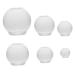 STOBOK 6pcs Crystal Ball Mold Silicone Molds Soap Molds Diy Crystal Ball Ornament Mould Universe 3d Manual