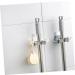 Cabilock 4 Pcs Hook Plant Pots Indoor Kitchen Storage Practical Storage Shelves Mop Holder Hanger Broom As Shownx2pcs 6.5*11.5*6cmx2pcs - Buy Online on SooperMarket.com
