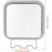 Zerodeko Shower Mirror - Fogless Travel Shaving Mirror with Suction Hook Holder - Buy Online on SooperMarket.com