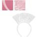 JSGHGDF BrideTo Be Headband Bachelorette Party Bachelorette Headband Bridee Headband Pearls Headband For Women Wedding Headband White - Buy Online on SooperMarket.com