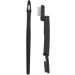 Verdant Touch Folding Eyelash Comb Silicone Eyeliner with Folding Eyelash Comb Black Ergonomic Handle Makeup Tool - Buy Online on SooperMarket.com