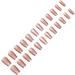 Ruarby Professional French Tip Press on Nail False Nails Full Cover Artificial Nails Tips Art Accessories for Fashion Women - Buy Online on SooperMarket.com
