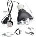 Hisunfarm Reptile Pet Heat Lamp Holder with Clip | 300 Watt UVA/UVB Bulb Guard for Lizard, Turtle, Snake, Spider & Chick - Buy Online on SooperMarket.com