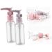 minkissy 1 Set Lotion Container Clear Container Empty Dispenser Kit Makeup Liquid Containers Kits Lotion Bottle Toiletries Dispenser Container Sample Containers Cosmetic Travel Pump Bottle - Buy Online on SooperMarket.com