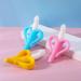 Baby Banana Gum Molar Stick bite Lok Food Silicone Fruit Gum Training Toothbrush - Buy Online on SooperMarket.com