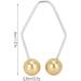 2 Pairs Stainless Steel Makers for Creates Dimples Long Lasting Use to Loved Ones (Gold) Yinhing5m216h7kzy-12 - Buy Online on SooperMarket.com