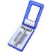 Demeras Razor Straight 11x7x3 - Manual Men's Beard Razor with Double Blade & Case | International Shipping Available - Buy Online on SooperMarket.com