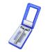 Premium Double Edge Silver Hand Razor for Men - Includes Case | Perfect Beard Grooming Tool - Buy Online on SooperMarket.com