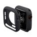 Hontao Ultra Thin Soft TPU Shockproof Bumper Case for iWatch Apple Watch Series 3/2/1 Black 38mm Black 38 mm