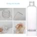 Buy Lufevrm Travel Bottle Set - 4 Leakproof Refillable Spray & Pump Bottles - 80ml for Shampoo & Perfume with Transparent Carrier Pocket - International Shipping Available - Buy Online on SooperMarket.com