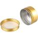 Zeoabsy 10 Pieces 80ml Gold Aluminum Empty Jars - Durable Stylish Containers for All Your Needs | Buy Internationally - Buy Online on SooperMarket.com