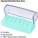 Autoclavable Sterilization Box for Dental Tools - 18 Holes Disinfection Box for Oral Care (Green) - Buy Online on SooperMarket.com