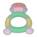 Baby Chew Toy - BPA Free Teether Soft Texture Cartoon Bear for 0-6 Months - Safe & Adorable (Pink) - Buy Online on SooperMarket.com