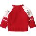 ESHOO Christmas Deer Knit Pullover Sweater 18-24 Months - Red - Buy Online on SooperMarket.com