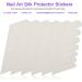 Nail Protector Sticker Wrap Cover 6Pcs - Clear Adhesive Silk Nail Wraps for Nail Protection - Buy Online on SooperMarket.com
