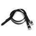 GOTOTOP Spur Leathers 1 Pair 50cm Lengthen Kids Spur Leathers Riding Straps with Stainless Steel Buckle Horse Tool Accessories