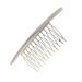 Curved Alloy Hair Side Comb Set - Silver & Gold French Hair Twist Inserts & Clips for Women & Girls - Stylish Hair Jewelry & Styling Tool - Buy Online on SooperMarket.com