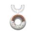Dental Care Brush Non-Allergic Unisex Cartoon Dinosaur/Donut Design Oral Brush for Bathroom White A