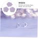 STOBOK 3pcs Box Jewelry Box Silicone Mold Candle Holders Candle Supplies Die Making Mold Ring Box To Rotate White 10.8X10.2X2.6CM - Buy Online on SooperMarket.com
