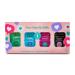 I Love Face Time and Chills Face Masks Set of 4 Pampering Face Masks Purifying Tea Tree Mud Mask Cleansing Aloe Vera Cream Mask Exfoliating Strawberry Peel Mask Detoxifying Charcoal Peel Mask