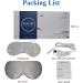 Buy Heated PJYU Silk Eye Mask for Swollen Eyes | Relief for Dry Eyes Blepharitis & Styes | International Shipping - Buy Online on SooperMarket.com