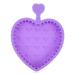 DRESSOOS Makeup Brush Cleaning Pad Gloves for Cleaning Beauty Brush Cleaning Bowl Cleaning Tools Cosmetic Limpiador De Brochas De Maquillaje Makeup Tools Cleaner Silica Gel Foldable Purple 12x9cm Purple