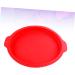 MAGICLULU 1pc Silicone Baking Bread Baking Pan Round Cookie Cookie Cutters Silicone Molds Cake Shop Muffin Top Pans Silicone Mold for Cake Round Cake Pans Chocolate Birthday Cake 31 X28.5CM Red - Buy Online on SooperMarket.com