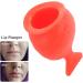 Lips Plumping Tool Lip Plumping Silicone Tool Women Portable Fish Shaped Lips Plumper Enhancer Lip Enhancement Device Beauty Tool - Buy Online on SooperMarket.com