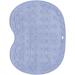 Hands-Free Foot & Back Scrubber for Shower - Multifunctional Body Brush with Suction Cup - Exfoliates, Massages, Non-Skid Mat (Blue) - Bathroom Scrubber - Buy Online on SooperMarket.com