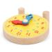 Wooden Clock Toy for Kids | Toddler Learning Time Model | Educational Toy for Children 3+ - Buy Online on SooperMarket.com
