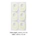 HeelAved High Heel Protectors 24 Soft Felt Removal Pads - Beige (Pack of 4) - Buy Online on SooperMarket.com