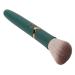 Electric Makeup Brush Waterproof USB Rechargeable Cosmetic Brush Soft Makeup Brush 10 Gears Vibration Levels Green