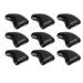 Tmishion cat nail caps dog paw-anti-scratch-claw-protective sleeves 100 pieces soft pet-cat nail caps cover with glue for cats and dogs (m) m cool black