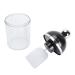 Face Wash Foam Maker Bottle Rechargeable Waterproof Electric Facial Cleanser Foam Cup Portable Plastic for Body Wash for Home (Black)