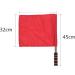 4pcs Stainless Steel Referee Flags with Sponge Handle for Soccer, Football, Volleyball - Yellow, Red, Green, White - Buy Online on SooperMarket.com