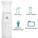 Nano Mist Sprayer White 30ml/10Z Mini Nano Mister for Travel Outdoor Face Cool Mist Steamer for Eyelash Extensions Skin Care Make Up Facial Mister for Normal Oily Dry Mixed Sensitive Skin - Buy Online on SooperMarket.com